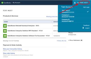 change your bank account update billing information- my account