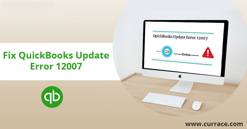 Quickbooks update error 12007