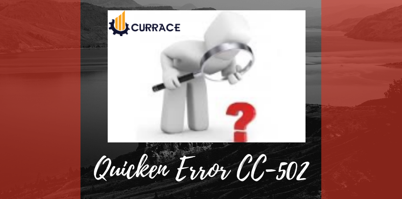 Quicken Error CC-502