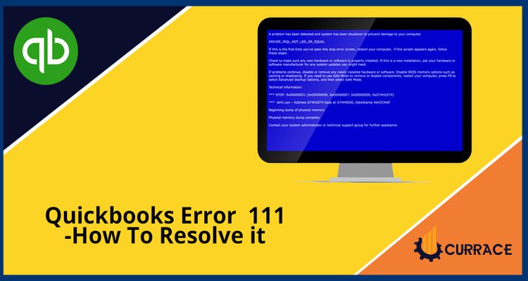 QuickBooks Error 111