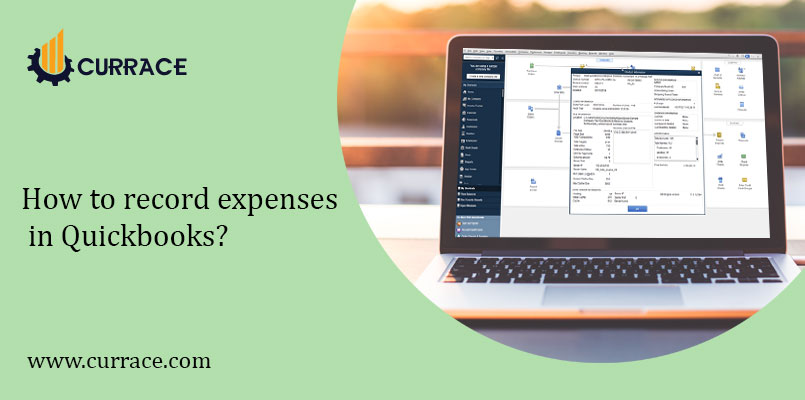 How to record expenses in Quickbooks?