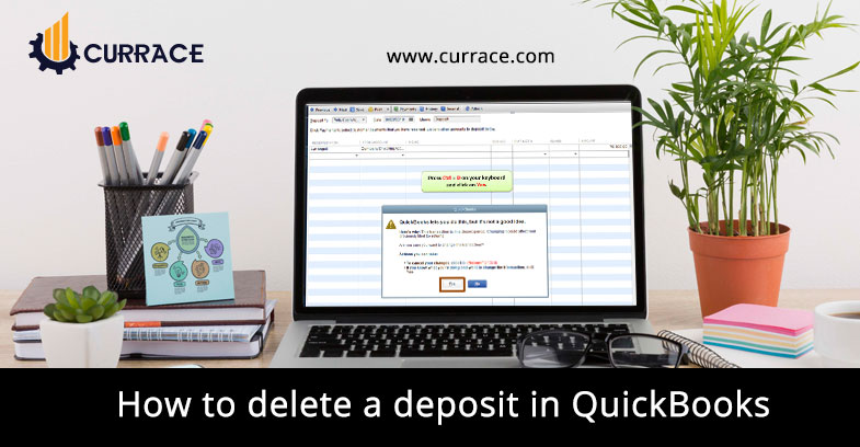 How to delete a deposit in QuickBooks