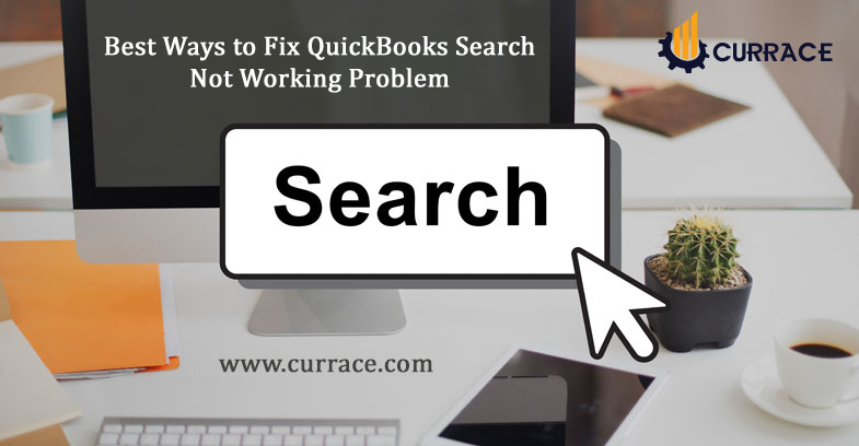 QuickBooks Search Not Working