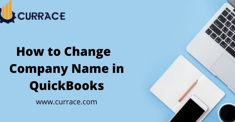 Change Company Name In QuickBooks