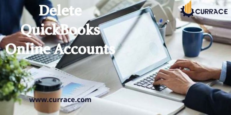 How to delete quickbooks online accounts currace