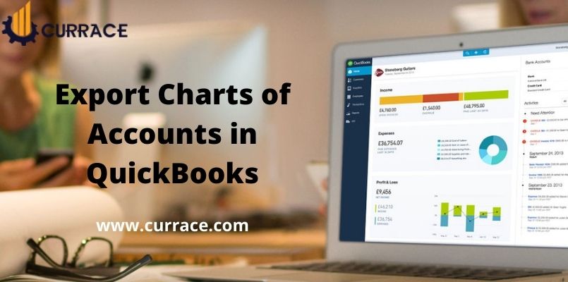 Export Charts of Account in QuickBooks