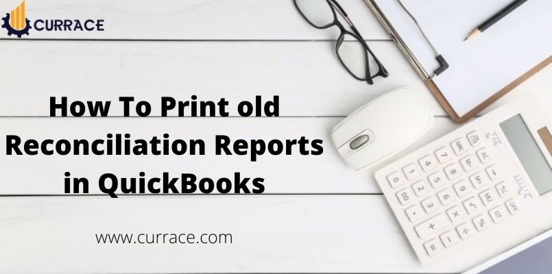 Print Old Reconcilliation Report