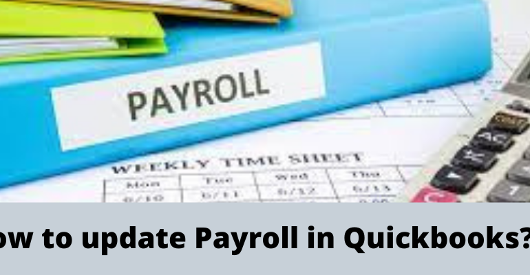 How to update Payroll in Quickbooks