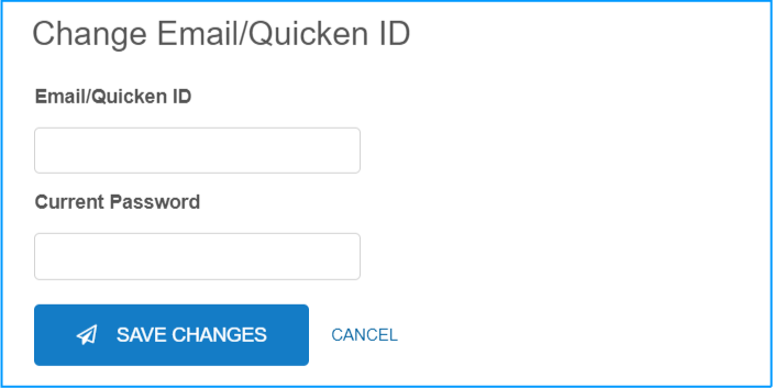 Change email ID